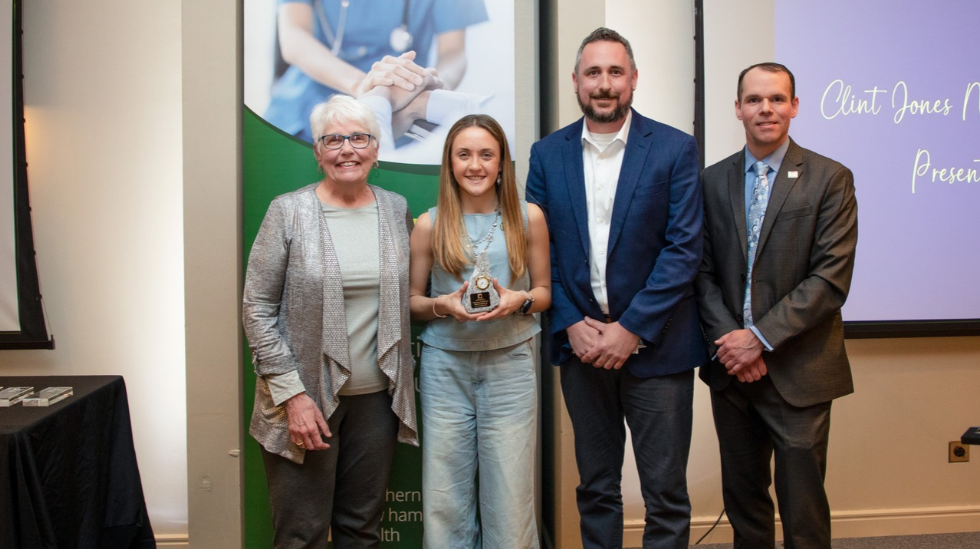Southern NH Medical Center Nurse Jasmine Sylvester Receives Clint Jones NH Nursing Award 