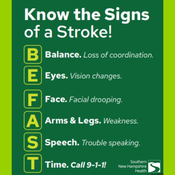 BE FAST Signs of Stroke