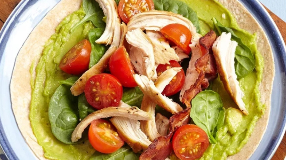 Chicken Avocado BLT Wrap